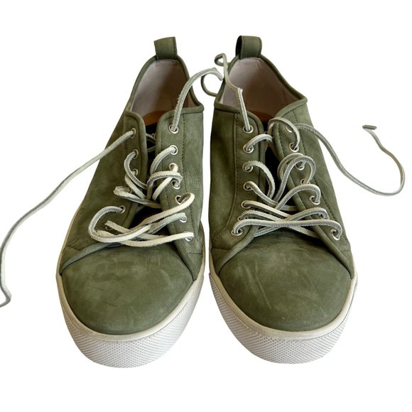 Blackstone Shoes Green Suede Sneakers Casual Low Top Mens Size 8, EU 41 New main image 6